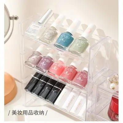 Fischform-Lippenstift-Organizer, aufrechter Kosmetik-Displayständer - 12