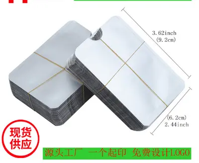 Transparent PVC ID Card Holder and Bank Card Holder, Logo Printing Available - 13