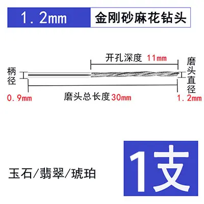 Diamond-Coated Drill Bit for Stone, Ceramic Tile and Glass - 9