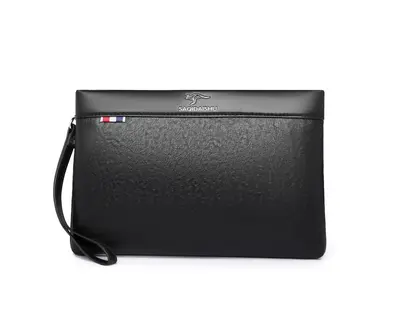 Sachi Kangaroo Men's Genuine Leather Clutch, Business Envelope Bag - 8