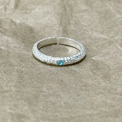 925 silver matte ring women, simple and versatile - 10