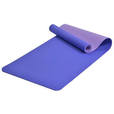 Thick Non-Slip Yoga Mat with Knee Protection and Shock Absorption - 12