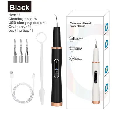Household Ultrasonic Electric Teeth Cleaner, Whitening Water Flosser - 10