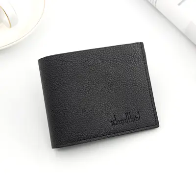 Men's Short Vertical Wallet in Soft PU Leather - 6