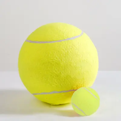 Büyük Irk Köpek Oyuncak Topu, 24 cm Tenis Topu - 2