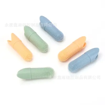 Silicone Finger Toothbrush for Pets, Cats and Dogs
