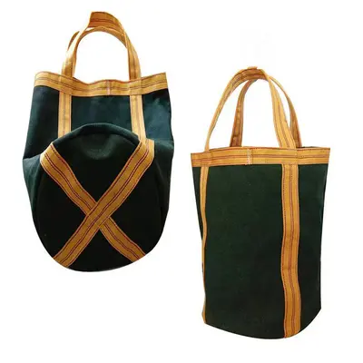 Canvas Ton Bag, Large Capacity, Thickened Wear-Resistant Lifting Bag
