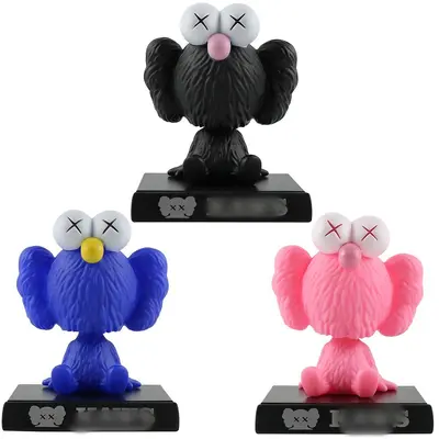 Kaws Figür, Anime Koleksiyon Figürü, Araç İçi Süs Eşyası