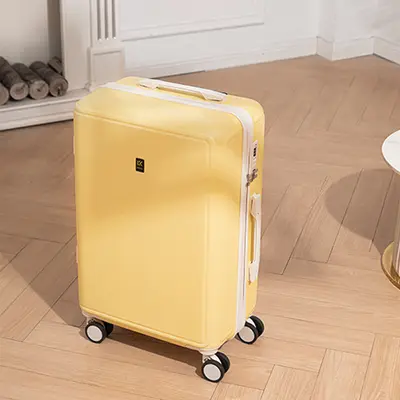 20 Inch Student Trolley Suitcase, Lightweight Carry-On, Combination Lock - 4