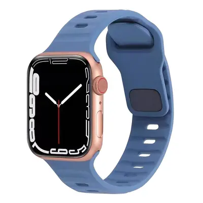 Silicone Strap with Diamond Buckle for Apple Watch Ultra 3 - 12