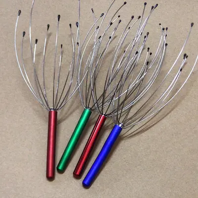 Octopus-Shaped Head Massager and Scalp Scratcher - 9