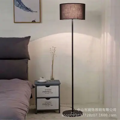 Nordic Style Modern LED Floor Lamp with Remote Control - 13