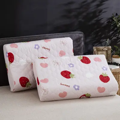Latex Pillow Cover 30x50 cm, Waterproof Quilted Memory Rubber - 3