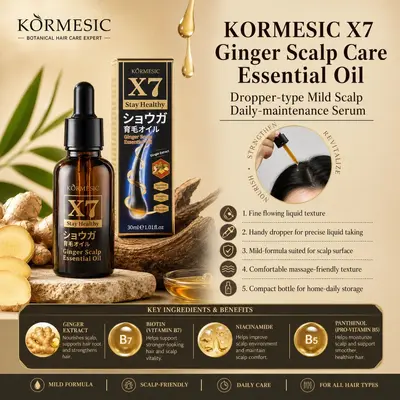 KORMESIC Kopfhaut-Pflegeöl mit Pflanzenextrakt - 2
