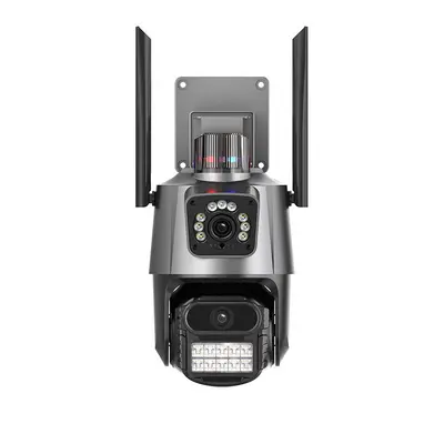 Icsee Dual-Kamera, wasserdicht, Nachtsicht, 8x Zoom - 6