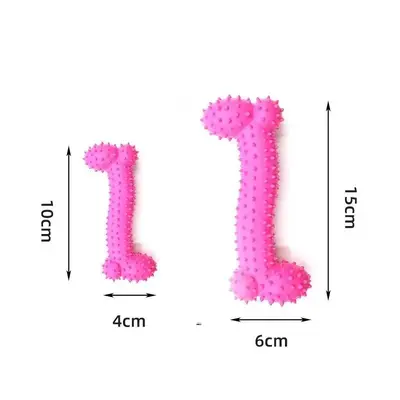 TPR Bone Dog Toy, Durable Chew Toy for Teeth Cleaning