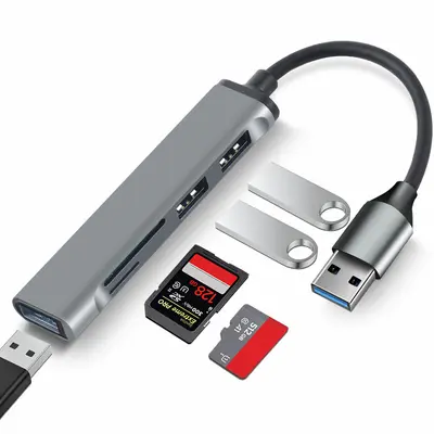 Üretici usb splitter tipi bağlantı istasyonu 3.0 hub çok fonksiyonlu beş'i bir arada tip-c bağlantı istasyonu - 12