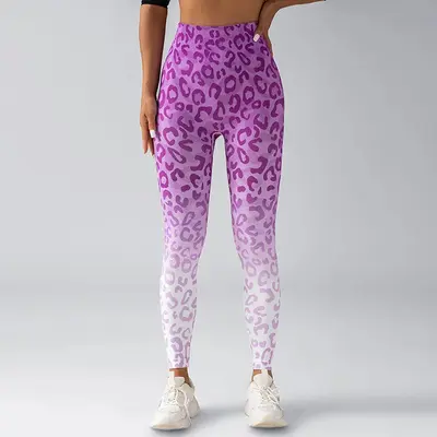 Digital Print Base Yoga Pants, Spring/Autumn New Style, Casual - 9