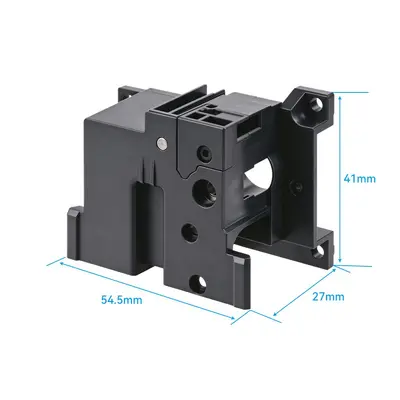 TZ Takeoff P2S Extruder Front Cover Assembly Base 3D Printer Accessories, One-Piece Molded for Stable Support
