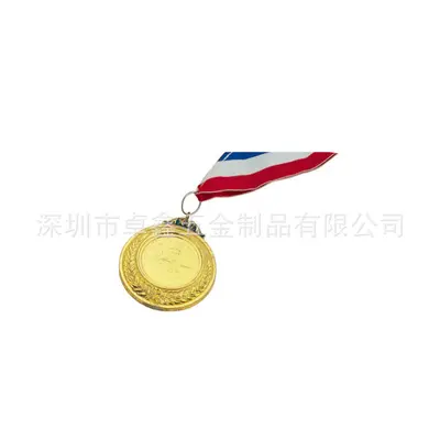 Electroplated Metal Medal, Gold Silver Bronze, Sports Competition