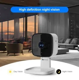 【Sınır Ötesi Özel Pencere Hırsızlık Önleme Gözetleme Kamerası 1080P HD Gece Görüşü Uzaktan İzleme Delme Yapmadan Kurulum - 7