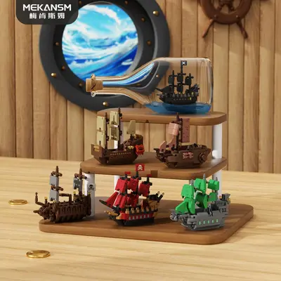 Micro Building Block Set with Cartoon Figures for Children - 4