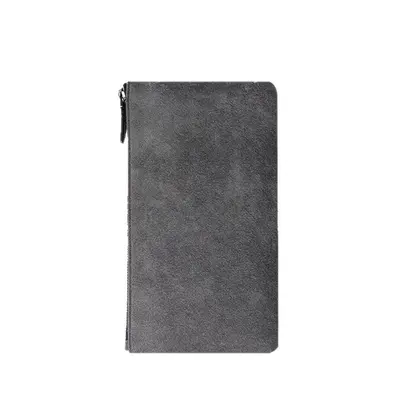 Men's Clutch Bag, Soft Leather, Large Capacity Envelope Style - 6