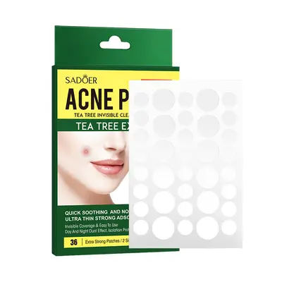 SADOER Hydrocolloid Pimple Patches, Invisible, Animal Designs - 8
