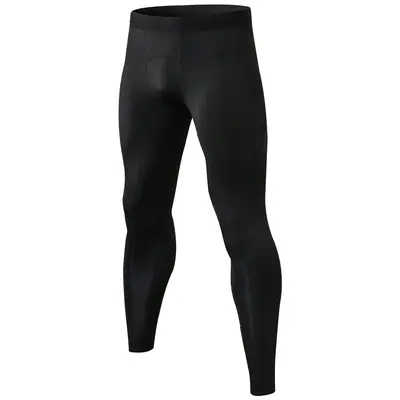 Men's Compression Fitness Long Pants, Quick-Dry, Breathable, Stretch - 9