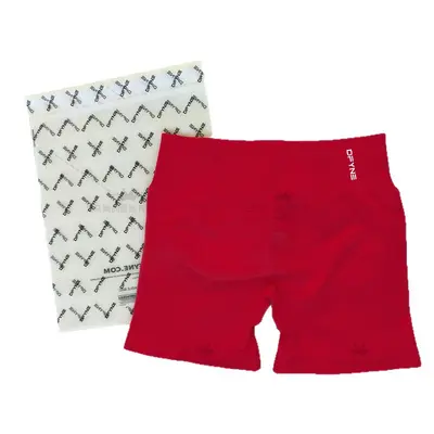 dfyne Dikişsiz Örme Yoga Şortu Spor ve Outdoor Fitness Pantolonu - 6