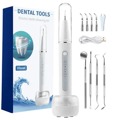 Ultrasonic electric tooth cleaner, household visual display - 8