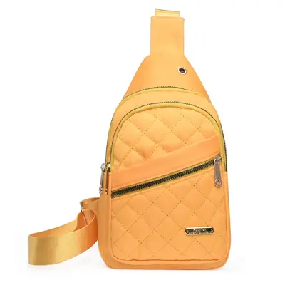 Women's Large Capacity Nylon Chest Bag with Shoulder Strap, Bicycle Bag - 9