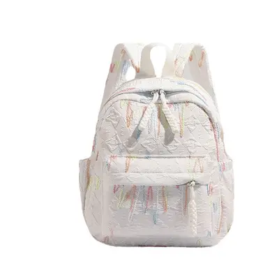 Girls' Backpack, Color-Block Design, for Primary School - 6