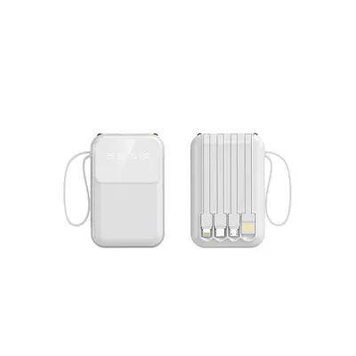 Wholesale 3C certified fast charging wired mobile powerbank with large 10,000 mAh capacity, with custom logo print - 9