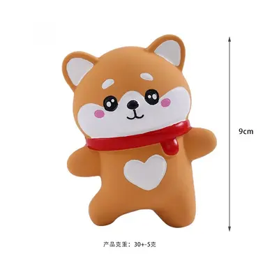 Latex Squeaky Cartoon Dog Toy, Durable Bite-Resistant Chew Toy - 8
