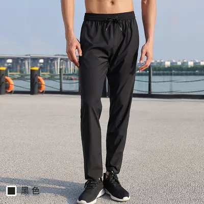 Herren-Sporthose, leicht, elastisch, atmungsaktiv, gerade geschnitten - 7