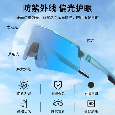 UV400 Polarized Windproof Cycling Glasses for Mountain Biking and Fishing - 3