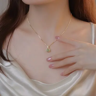 Titanyum Çelik Kolye Tılsım Amulet Suya Dayanıklı