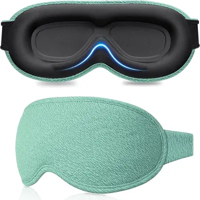 3D-Schlafmaske mit Verdunkelung, für Reisen und Schlaf