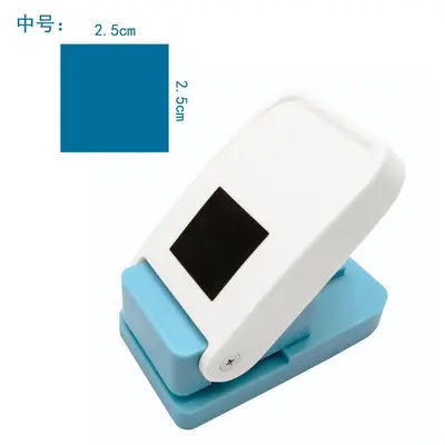 Large Stamp Embossing and Punching Device, Square Card, DIY - 12