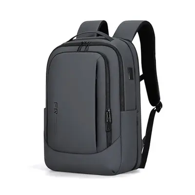 Black Men's Laptop Backpack, Large Capacity, Business and Travel - 7