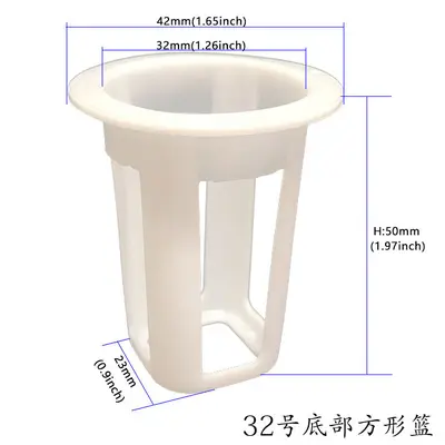 Balcony Hydroponic Planting Basket, PP Material, Soilless Cultivation - 10