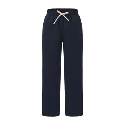430G Terry Micro-Fleece Straight-Leg Sweatpants, Loose Fit, Autumn-Winter - 8