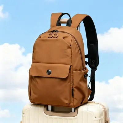 2025 Nylon Backpack Multifunctional Student Bag for Men and Women Casual Travel - 4