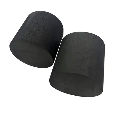 Black Floral Foam Cylinder 127x76mm, Cuttable, Reusable