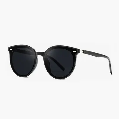 Unisex Polarized Large Frame Sunglasses with UV Protection - 6