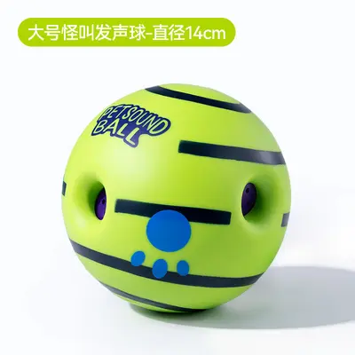 Battery-Free Squeaky Dog Ball, Chew-Resistant, Interactive - 8