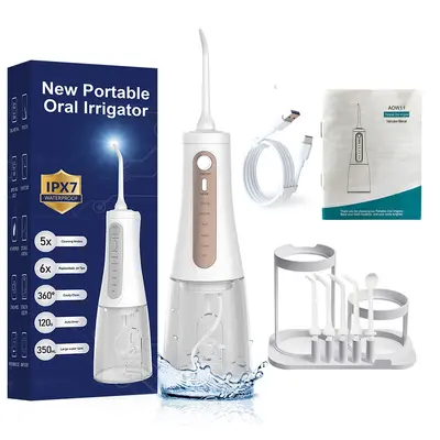 Portable electric oral irrigator, 5-level pulse - 10