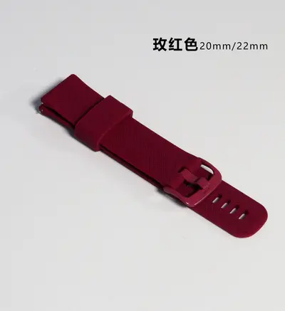 Samsung, Huawei, Garmin Akıllı Saat Silikon Kordon, 16/18/20/22mm - 10