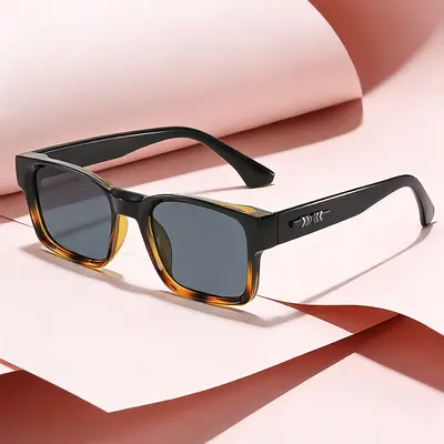 Retro Square Minimalist Unisex Sunglasses - 1